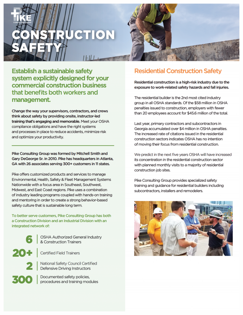 ConstructionSafety ExecutiveSummary