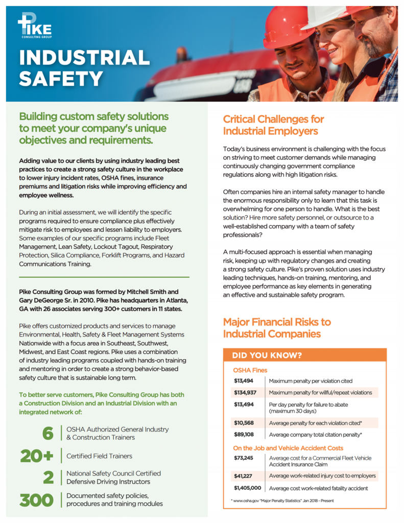 IndustrialSafety ExecutiveSummary